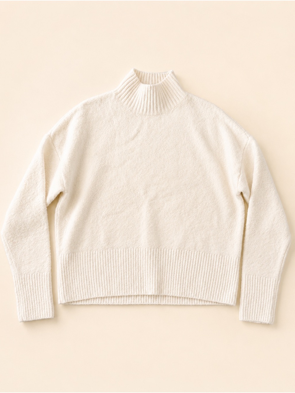 & Other Stories Paris Atelier Mock Neck Sweater